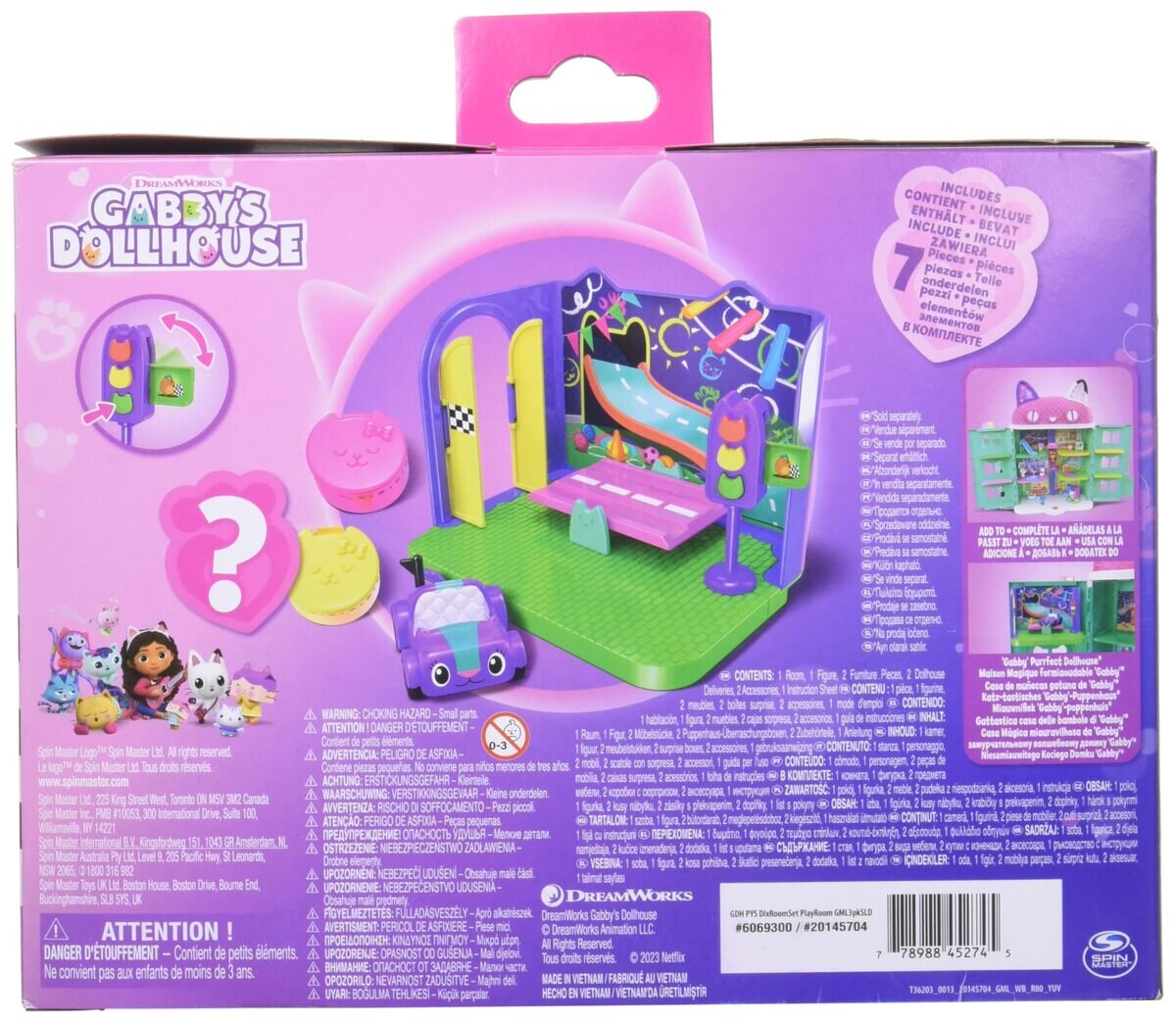 Spin GABBYS DOLLHOUSE DELUXE ROOM SORT 52745