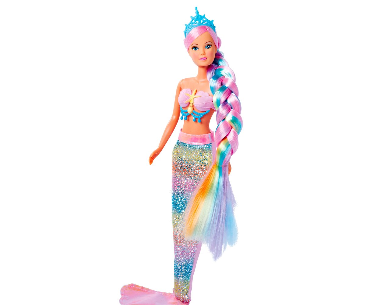 Steffi LOVE Rainbow Mermaid 105733610 Figur, Puppe, Spielzeug, Barbie, Gesicht