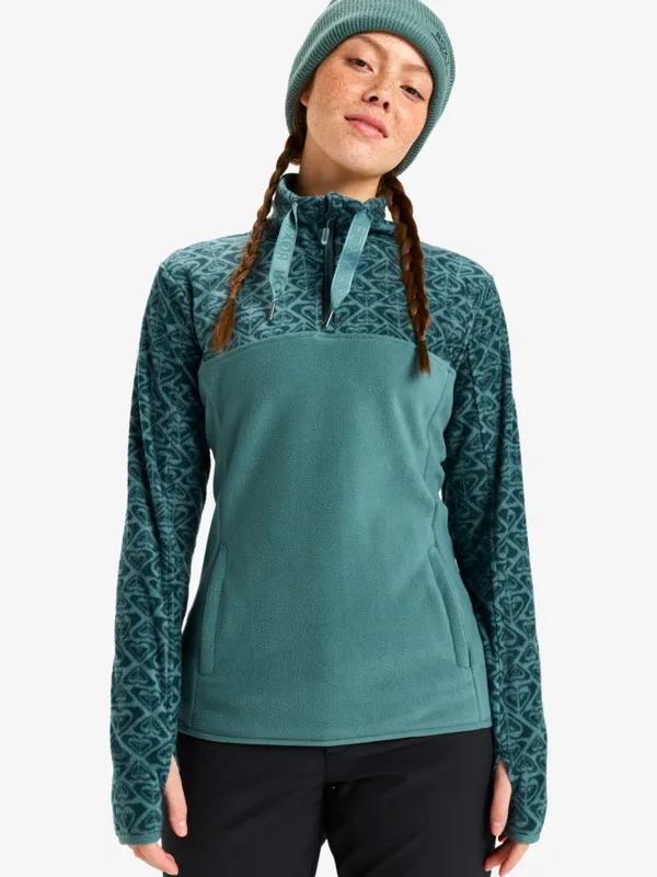 Sayna_-_Polarfleece-Pulli_mit_Halbreißverschluss_für_Frauen