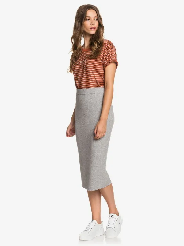 ROXY On My Cloud - Midi-Bodycon-Rock für Frauen GR. L