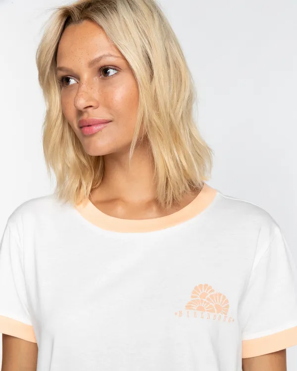 Billabong T-Shirt Damen Salt Crystal GR. L