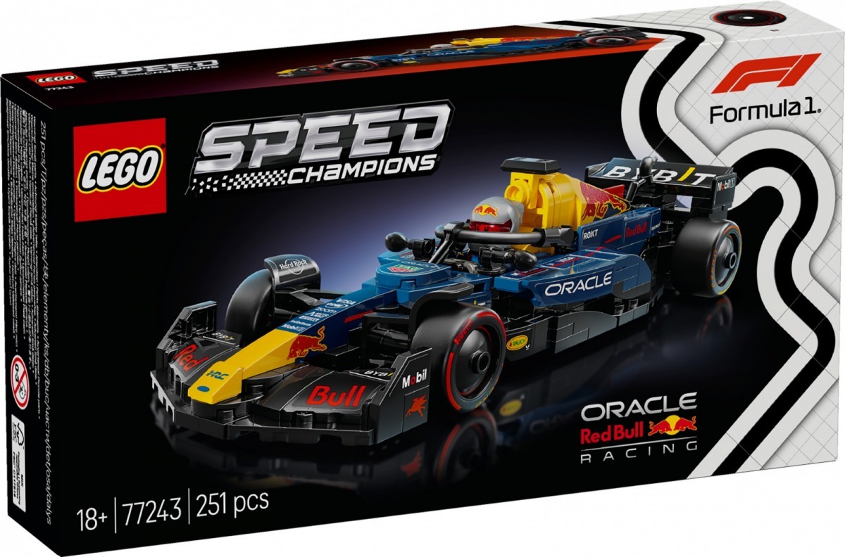 LEGO® Speed Champions 77243 Oracle Red Bull Racing RB20 F1 Rennauto Auto, Formel Eins, Rennwagen, Fahrzeug, Rad