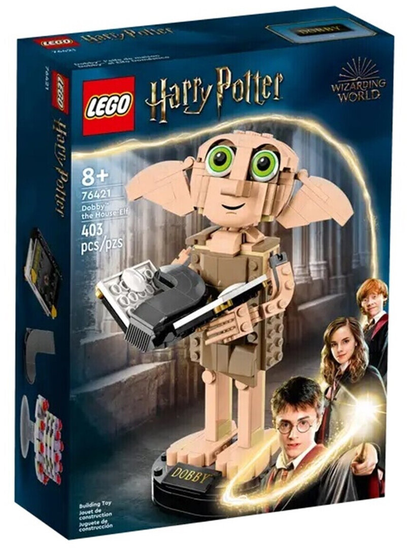 LEGO 76421 Harry Potter Dobby der Hauself LEGO, 76421, Harry, Potter, Dobby, der, Hauself, Person, Roboter, Gesicht, Kopf