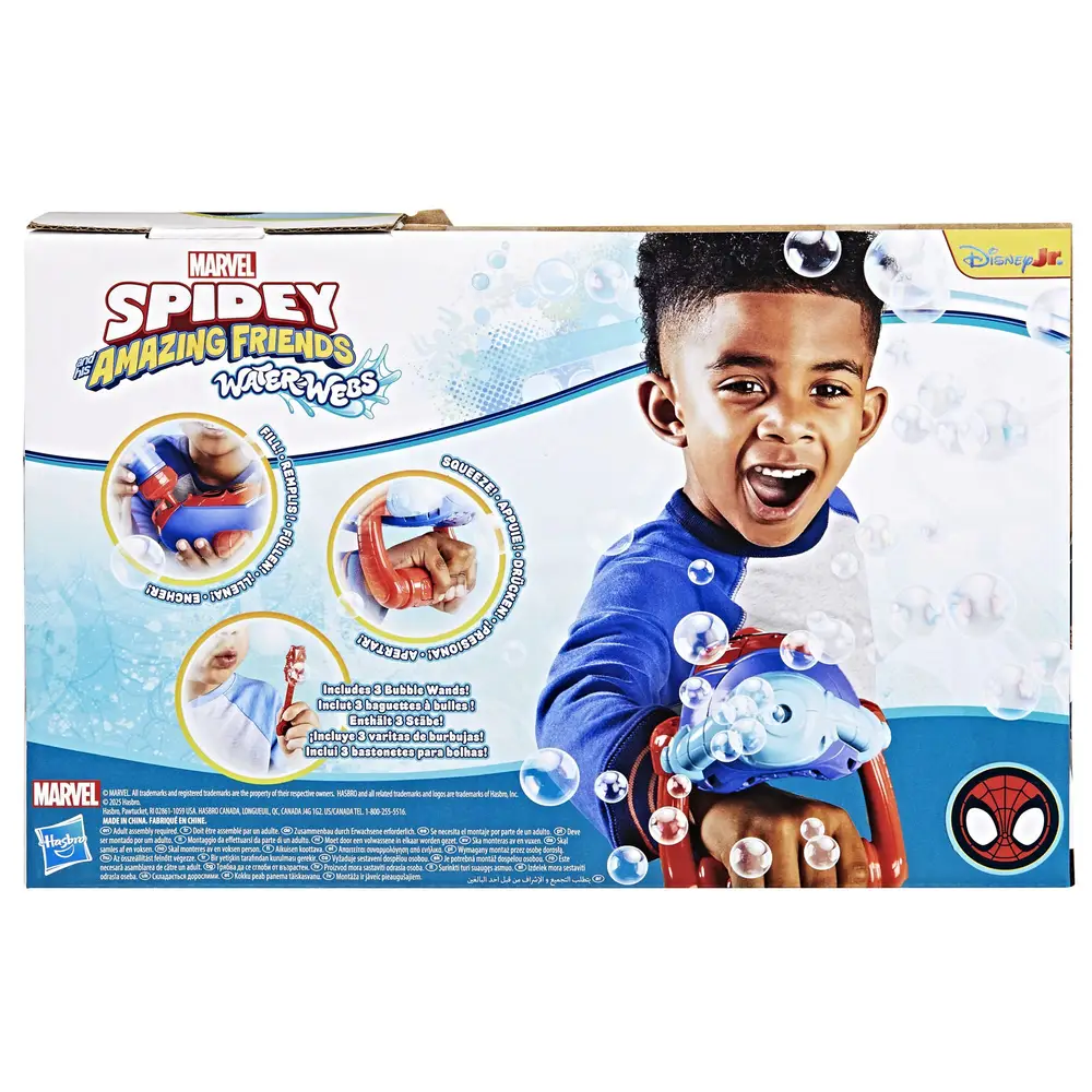 MARVEL Spidey Water-Webs Seifenblasen-Starter MARVEL Spidey Water-Webs Seifenblasen-Starter