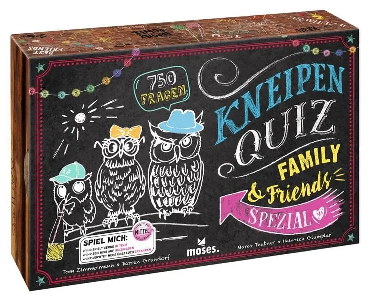 Kneipenquiz - Family & Friends Spezial Kneipenquiz - Family & Friends Spezial