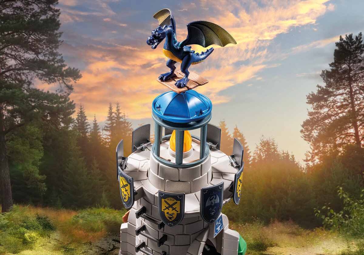 PLAYMOBIL 71483 Ritterturm mit Schmied und Drache PLAYMOBIL 71483 Ritterturm mit Schmied und Drache