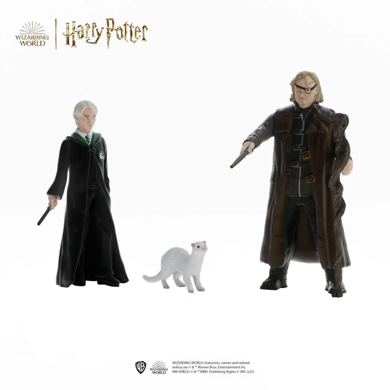 Mad Eye Moody & Draco Malfoy mit Frettchen