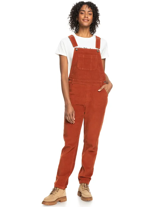 ROXY Jungle Sound - Kord-Latzhose für Frauen GR. L