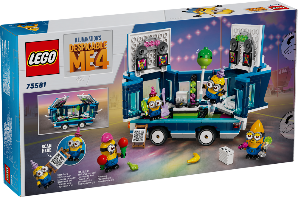 LEGO 75581 Minions und der Party Bus LEGO, 75581, Minions, und, der, Party, Bus, Spielzeug, Maschine, Rad