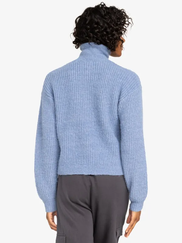 ROXY Medina Streets - Pullover mit Halbreißverschluss für Frauen GR. L