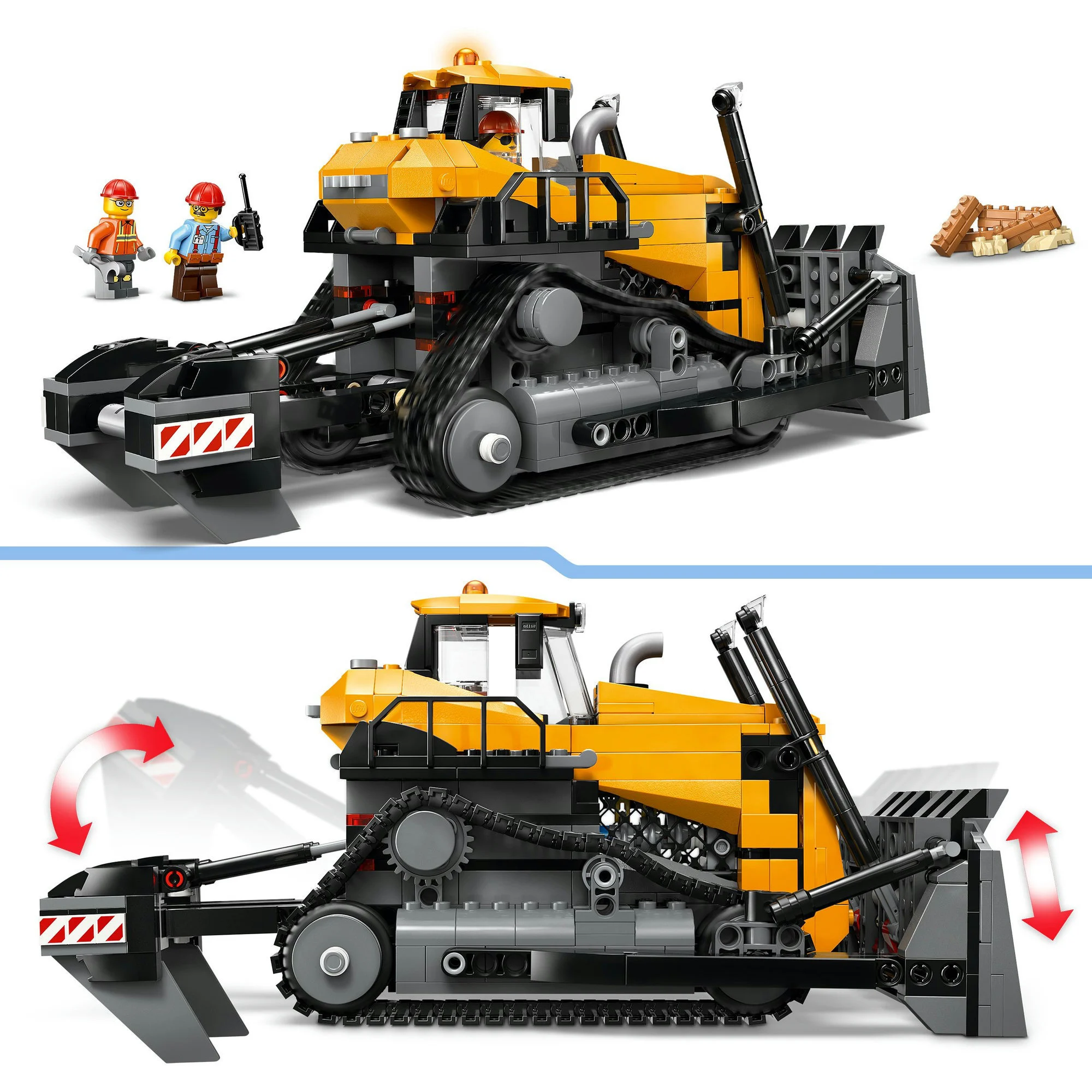 LEGO® City 60466 Gelber Bulldozer