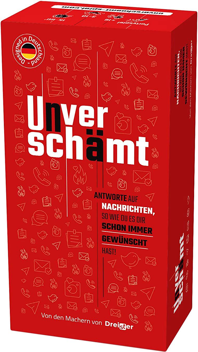 Unverschämt Das Partyspiel Buch, Veröffentlichung, Flasche