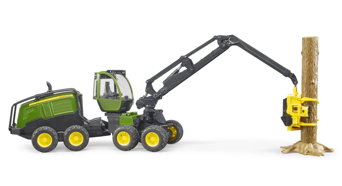 Bruder 02135 John Deere 1270G Harvester Mit \n1 Baumstamm Bruder, 02135, John, Deere, 1270G, Harvester, Mit, \n1, Baumstamm
