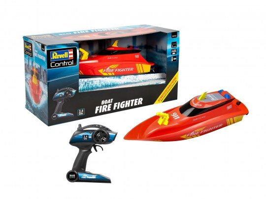 Revell 24141 RC Feuerlöschboot Revell Control Ferngesteuertes Boot Revell, 24141, RC, Feuerlöschboot, Revell, Control, Ferngesteuertes, Boot