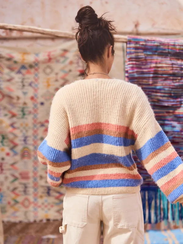 ROXY Marble Tiles - Cardigan für Frauen GR. L