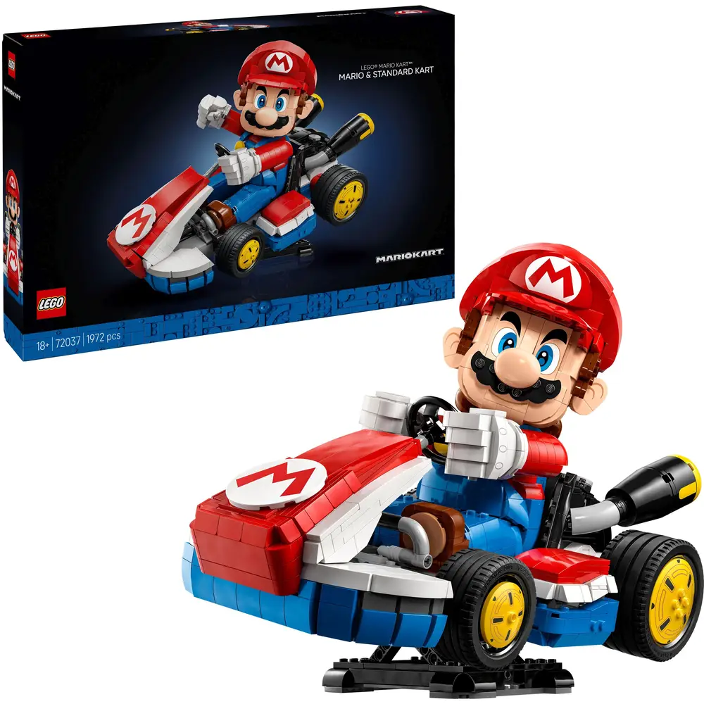 LEGO® Super Mario 72037 Mario Kart: Mario & Standard-Kart LEGO® Super Mario 72037 Mario Kart: Mario & Standard-Kart