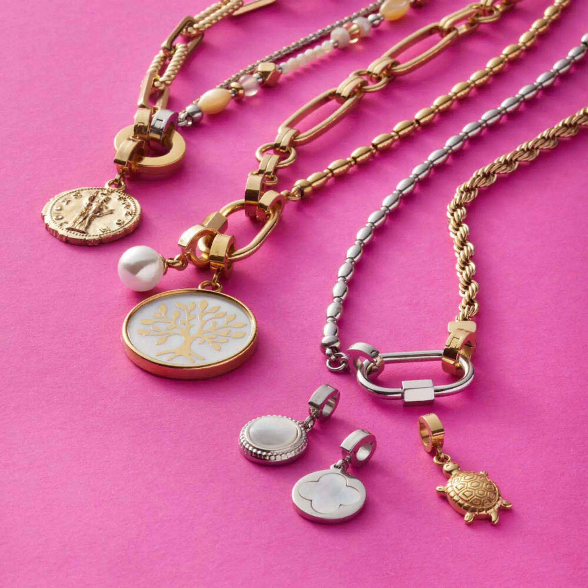 Leonardo Armband gold Lori Clip&Mix