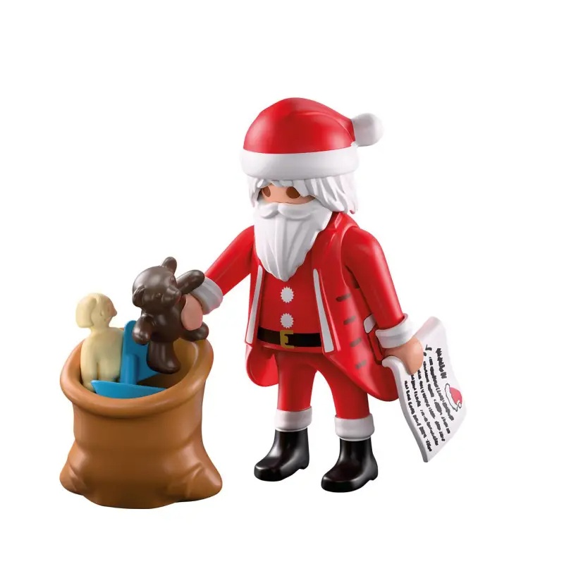 PLAYMOBIL 71883 Weihnachtsmann mit Wunschzettel Festlicher Spielspaß zur Weihnachtszeit