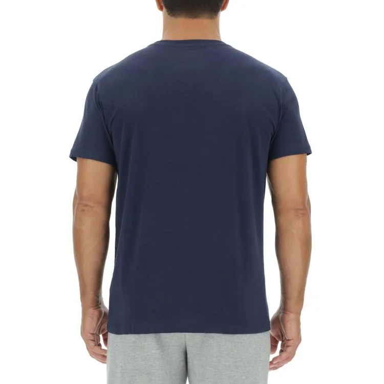 JEEP Herren T-Shirt O103218BL - Dunkelblau mit großem Jeep-Logo GR. XXL