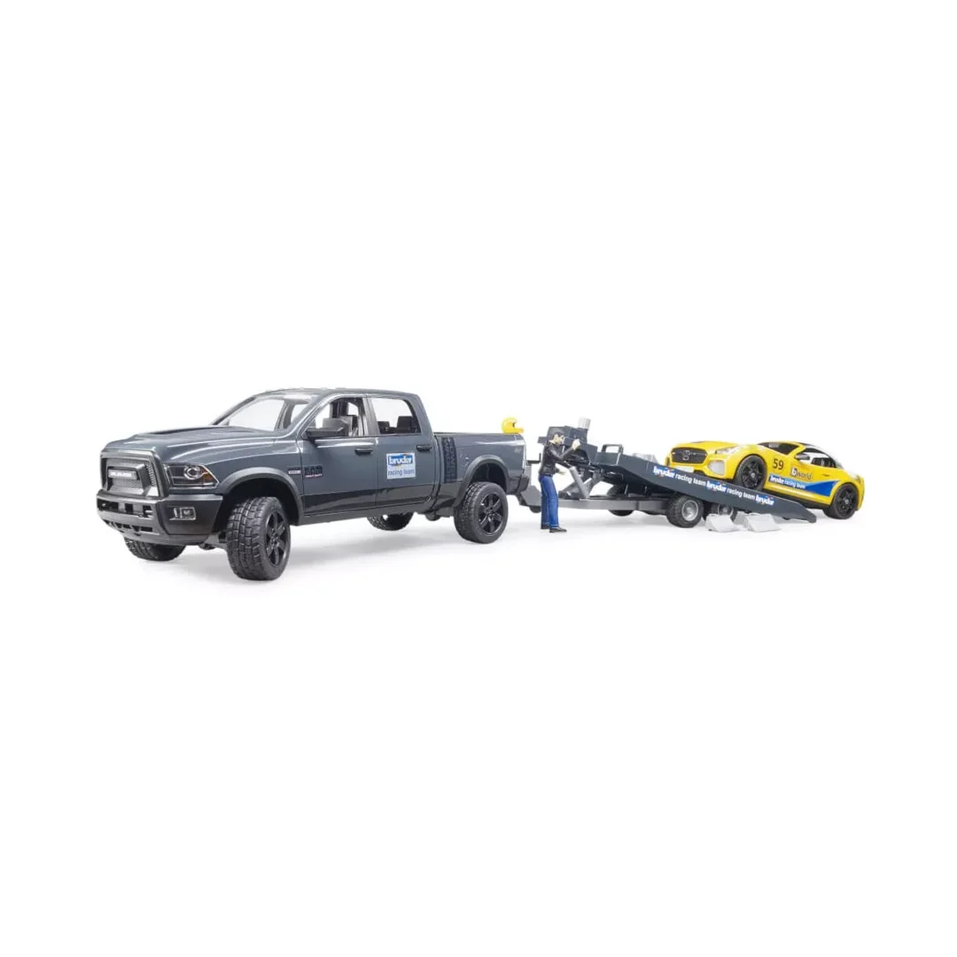 Bruder 02504 Ram 250 Power Wagon Und Bruder Roadster Racing Team Bruder, 02504, Ram, 250, Power, Wagon, Und, Bruder, Roadster, Racing, Team
