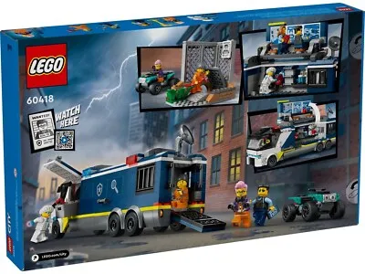 LEGO® City Polizeitruck Mit Labor 60418 LEGO® City Polizeitruck Mit Labor 60418