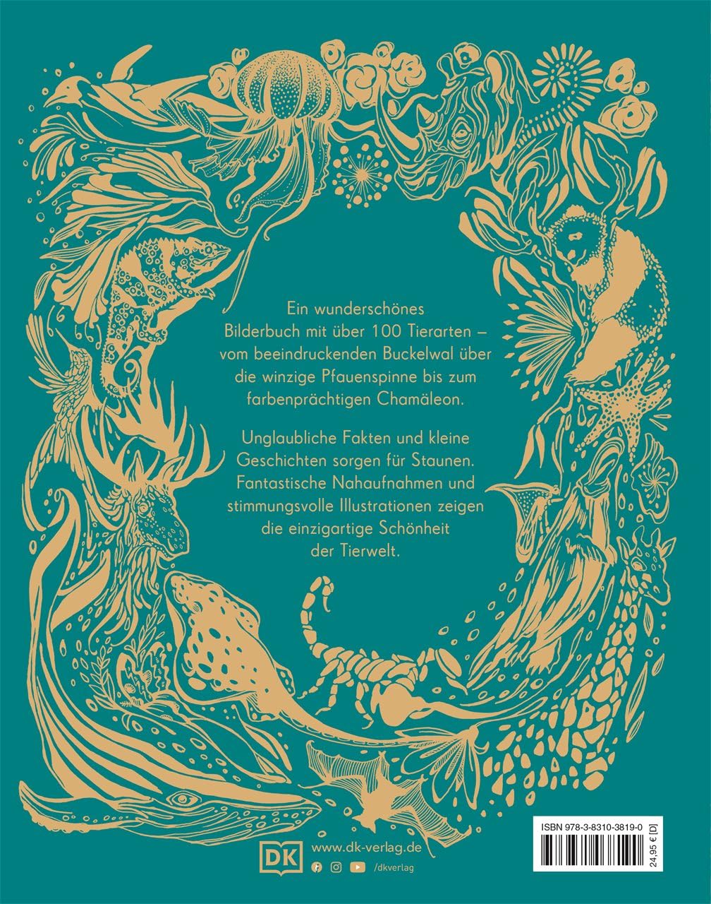 Wundervolle Welt der Tiere Werbung, Buch, Veröffentlichung, Plakat, Florales Design