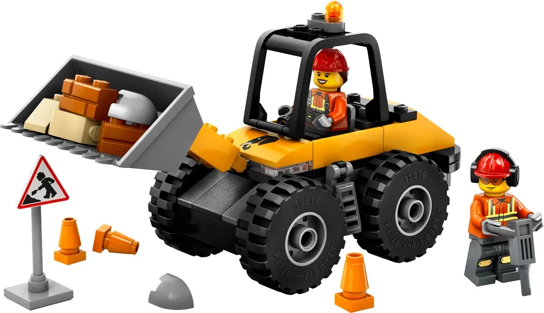 LEGO, City, 60450, Radlader LEGO City 60450 Radlader