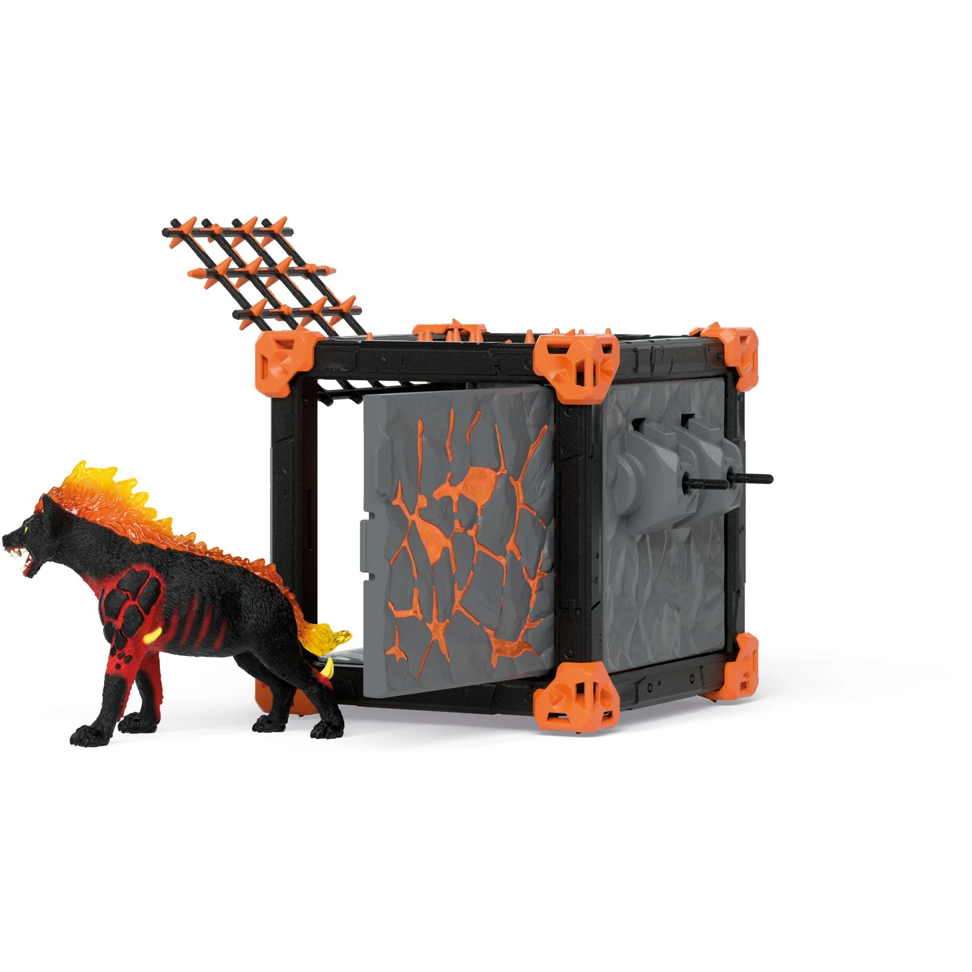 schleich® ELDRADOR CREATURES 42674 BattleCave Lavahyäne