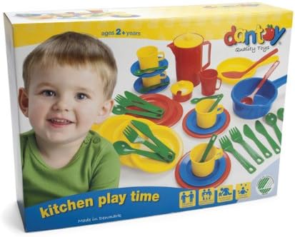 Dantoy 4223 Küchenspielset in Box - 42-teiliges Rollenspiel-Set für Kinder Dantoy 4223 Küchenspielset in Box - 42-teiliges Rollenspiel-Set für Kinder