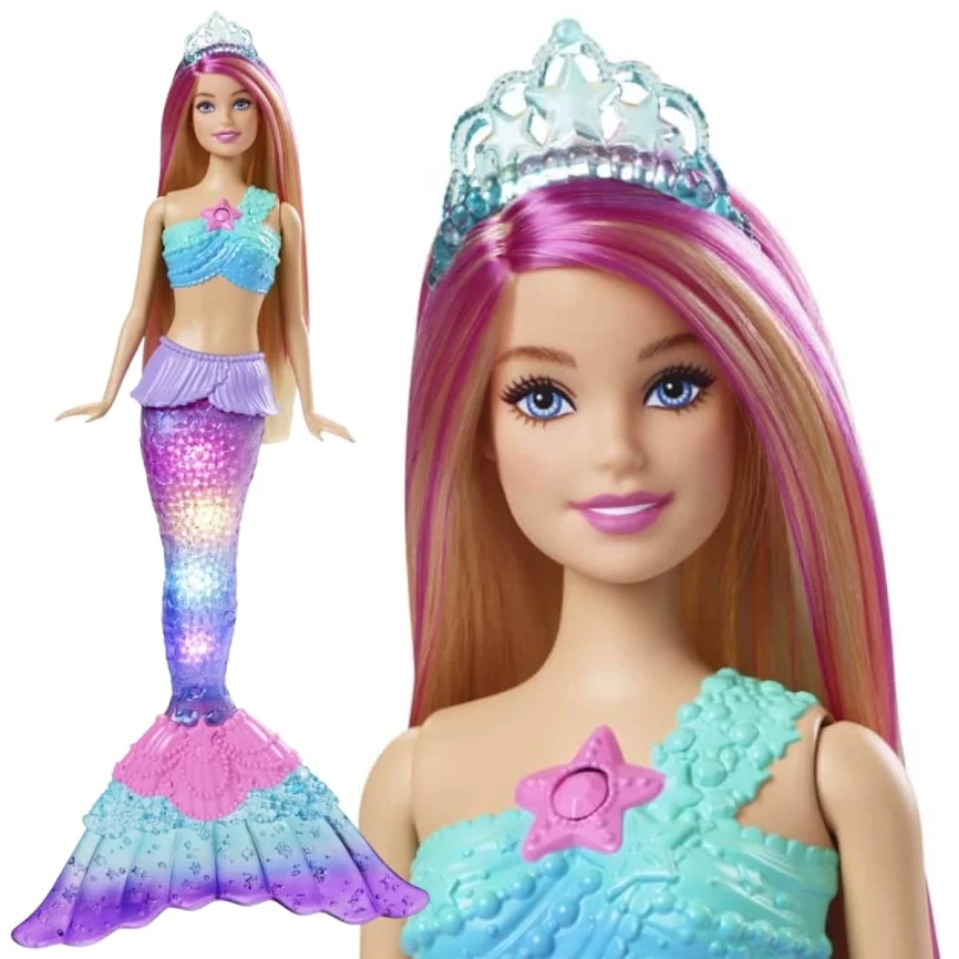 Barbie® Zauberlicht Mee Malibu Puppe HDJ36