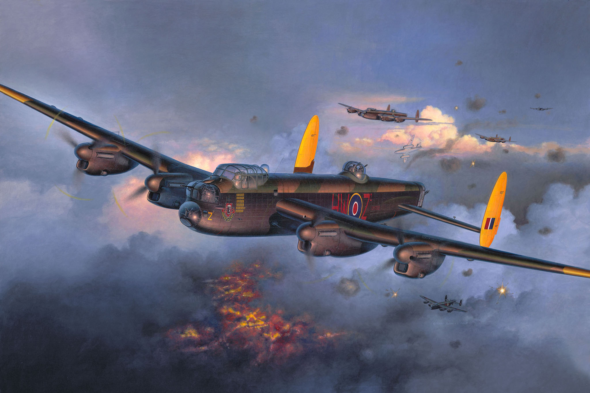 Flugzeug, Bomber, Fahrzeug, Kampfflugzeug