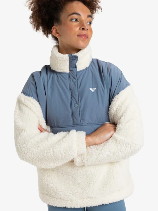 Waves_Of_Warmth_-_Fleece_mit_Halbreißverschluss_für_Frauen