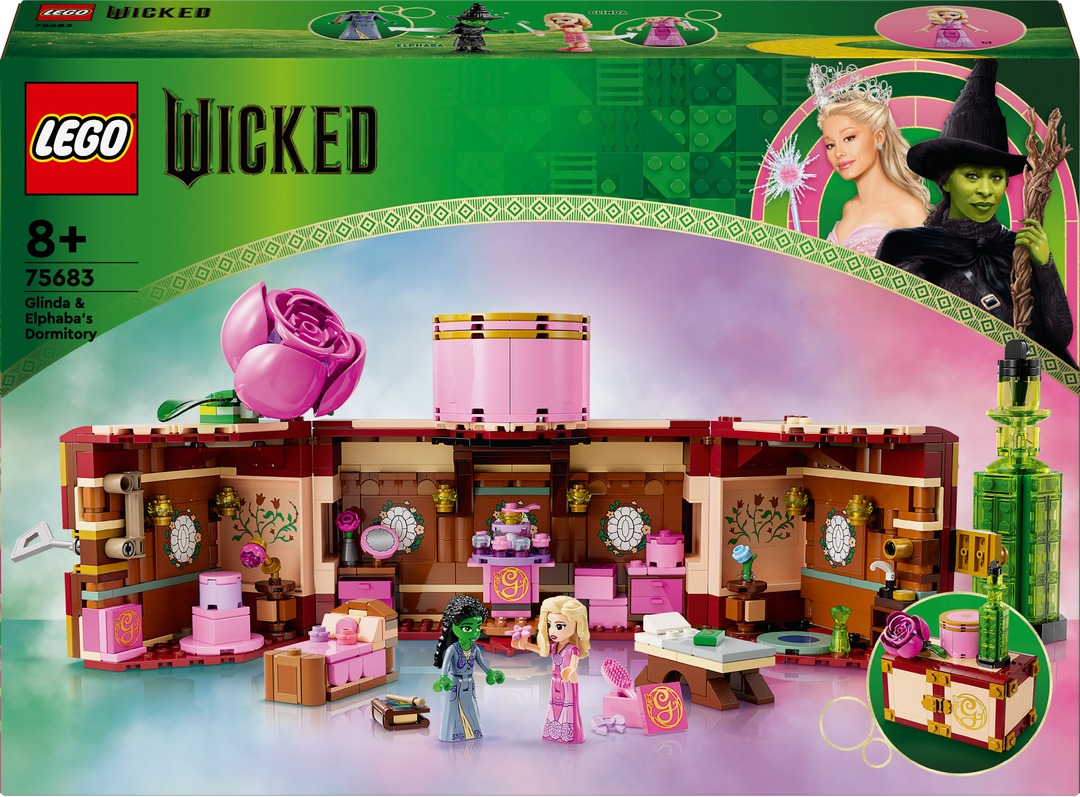 LEGO® Wicked Glindas und Elphabas Schlafsaal 75683 Erwachsener, Weiblich, Person, Frau, Figur