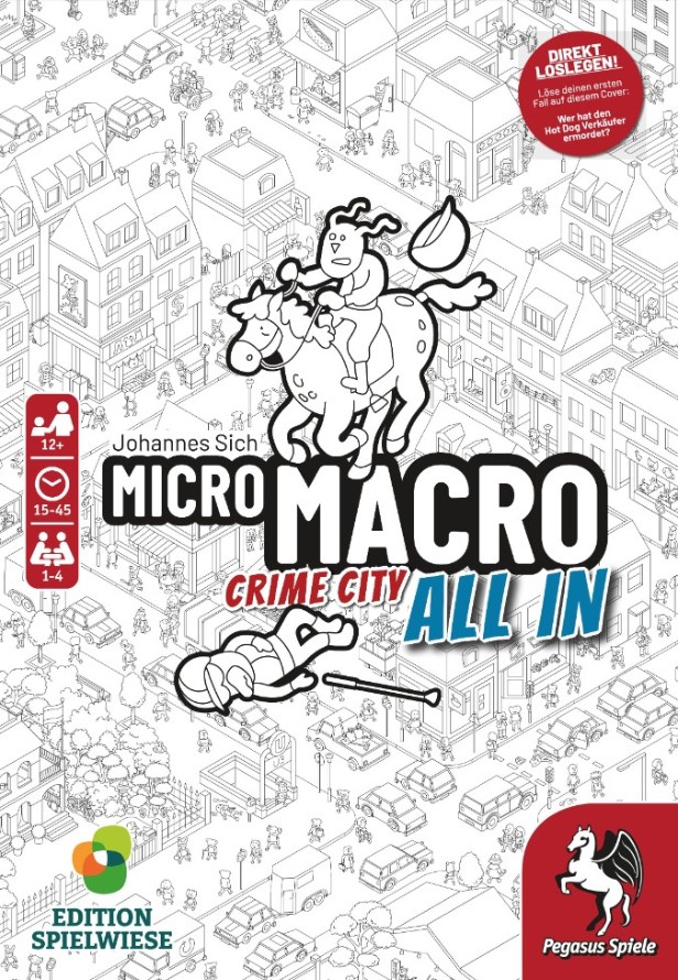 MicroMacro: Crime City 3 All In Edition Spielwiese MicroMacro:, Crime, City, 3, All, In, Edition, Spielwiese, Buch, Veröffentlichung, Rad, Gesicht, Buch, Veröffentlichung, Rad, Gesicht