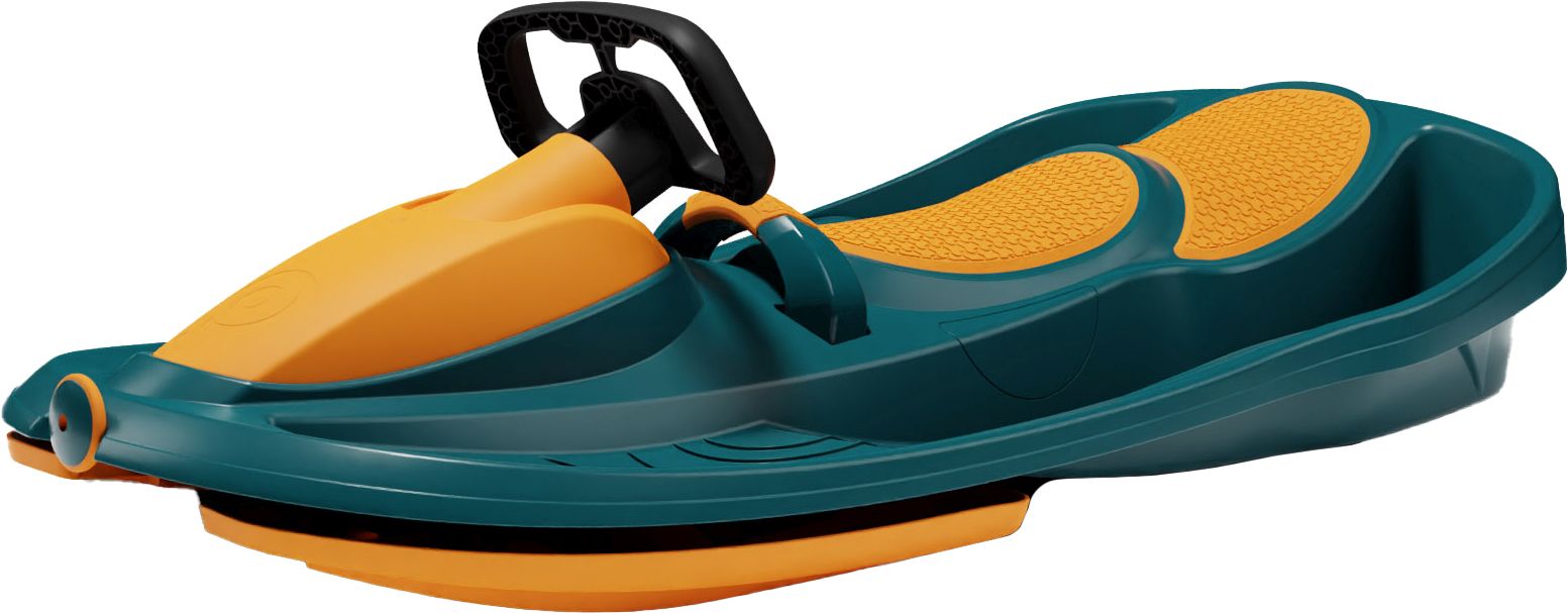 PLASTKON Bob mit Lenkrad GALACTUS lava orange Kart, Transport, Fahrzeug, Wasser