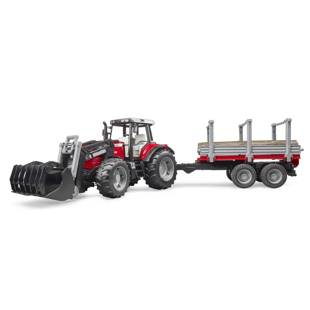 Bruder 02046 Massey Ferguson 7480 mit Frontlader