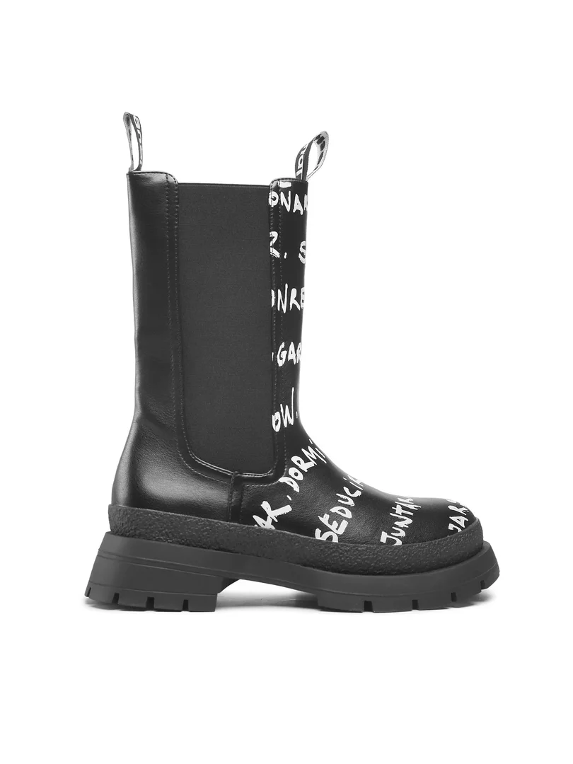 Desigual Klassische Stiefeletten 22WSTP03 Schwarz Gr. 37