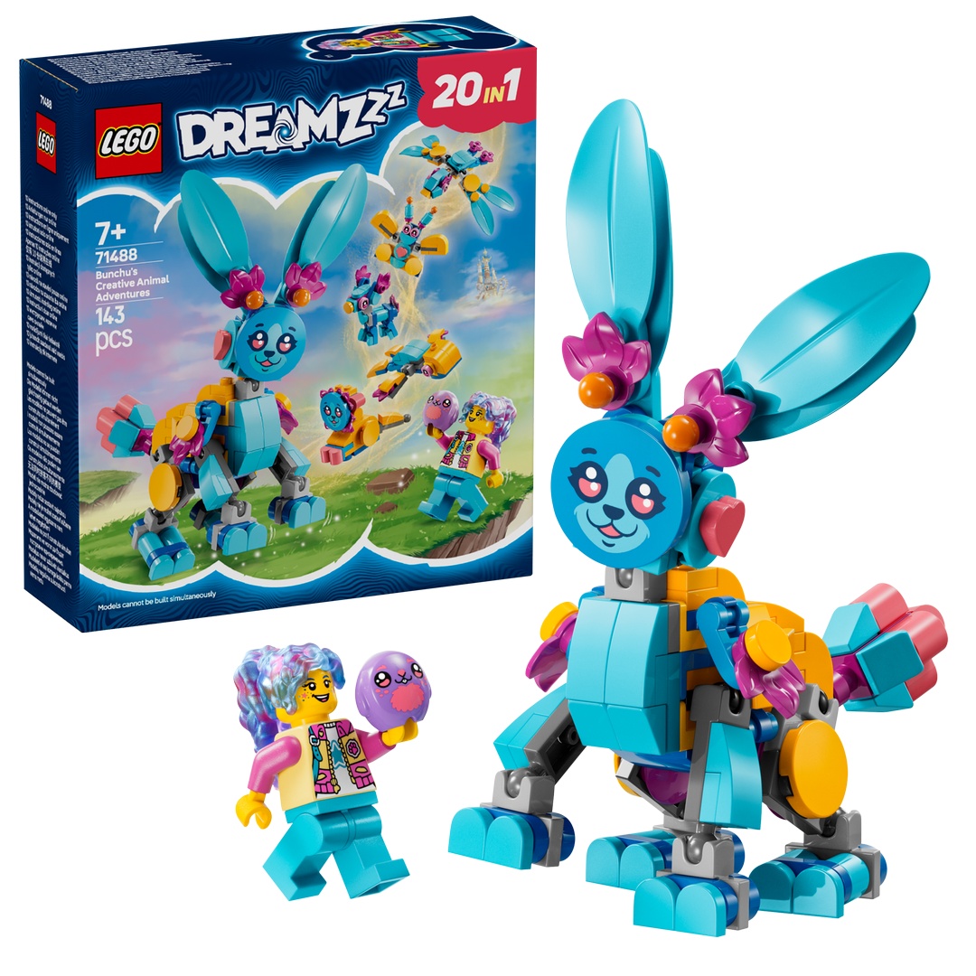 LEGO® DREAMZzz™ 71488 Bunchus kreative Tierabenteuer Person, Roboter