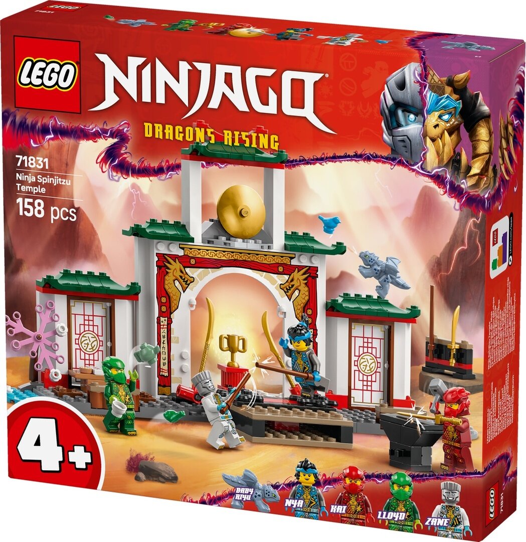 LEGO® NINJAGO® Spinjitzu-Tempel der Ninja 71831 Person, Spielzeug