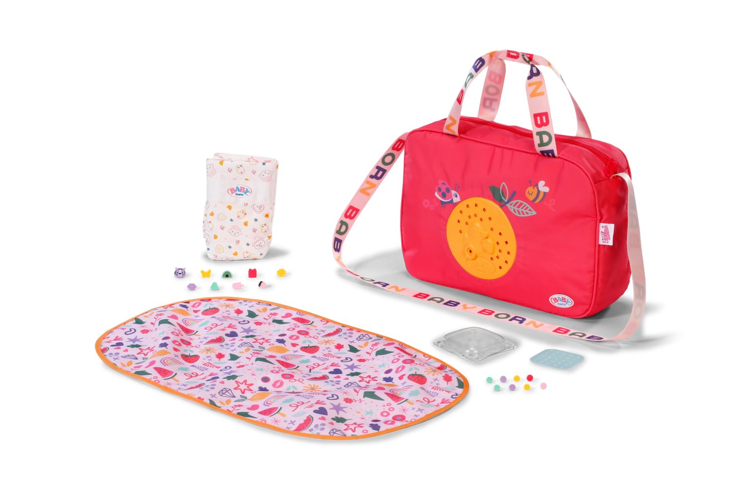 BABY born® Pinplay Wickeltasche