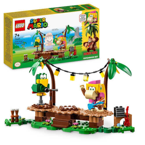 LEGO 71421 Dixie Kongs Dschungel-Jam – Erweiterungsset Super Mario™ LEGO, 71421, Dixie, Kongs, Dschungel-Jam, –, Erweiterungsset, Super, Mario™