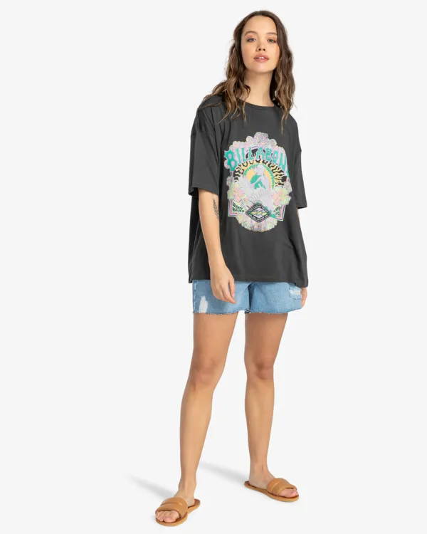 Billabong T-Shirt Damen Schwarz