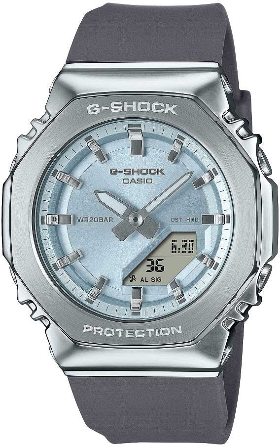 G-SHOCK GM-S2110-2AER G-Metal Style Hellblau Uhr