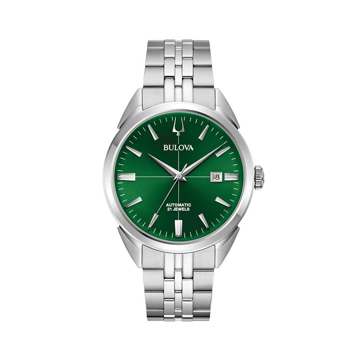BULOVA_96B424_Uhr_Herren_Sutton_Auto_Silber_Grün