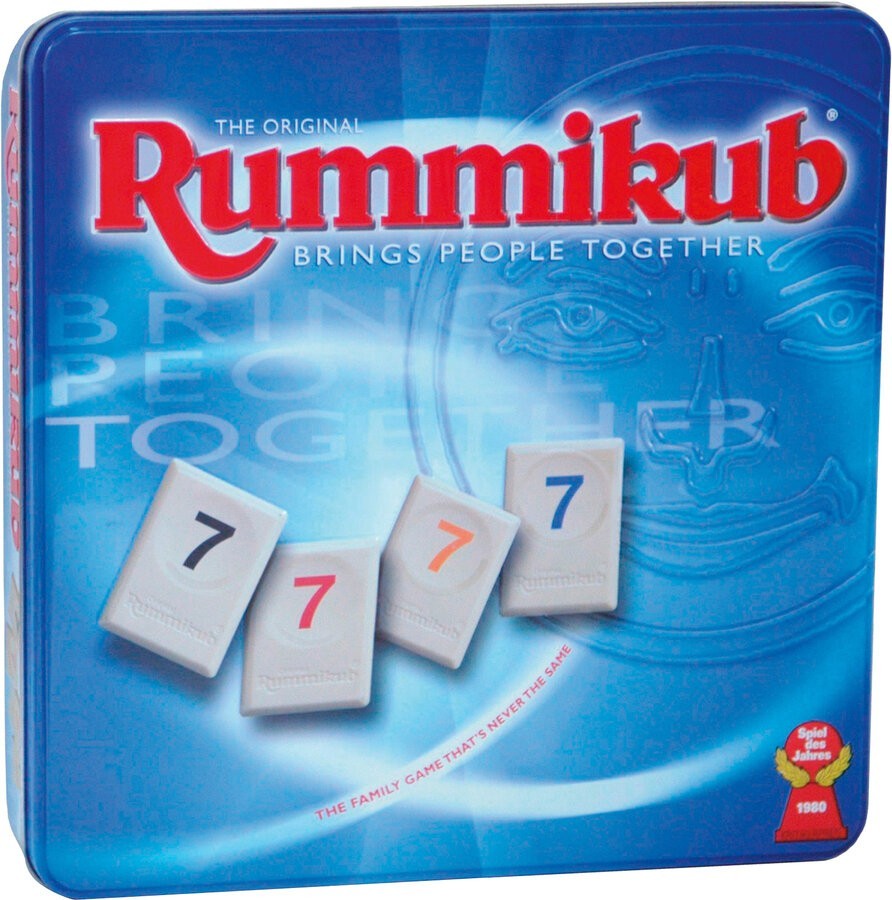Jumbo 03973 Original Rummikub in Metalldose Text, Text, Text