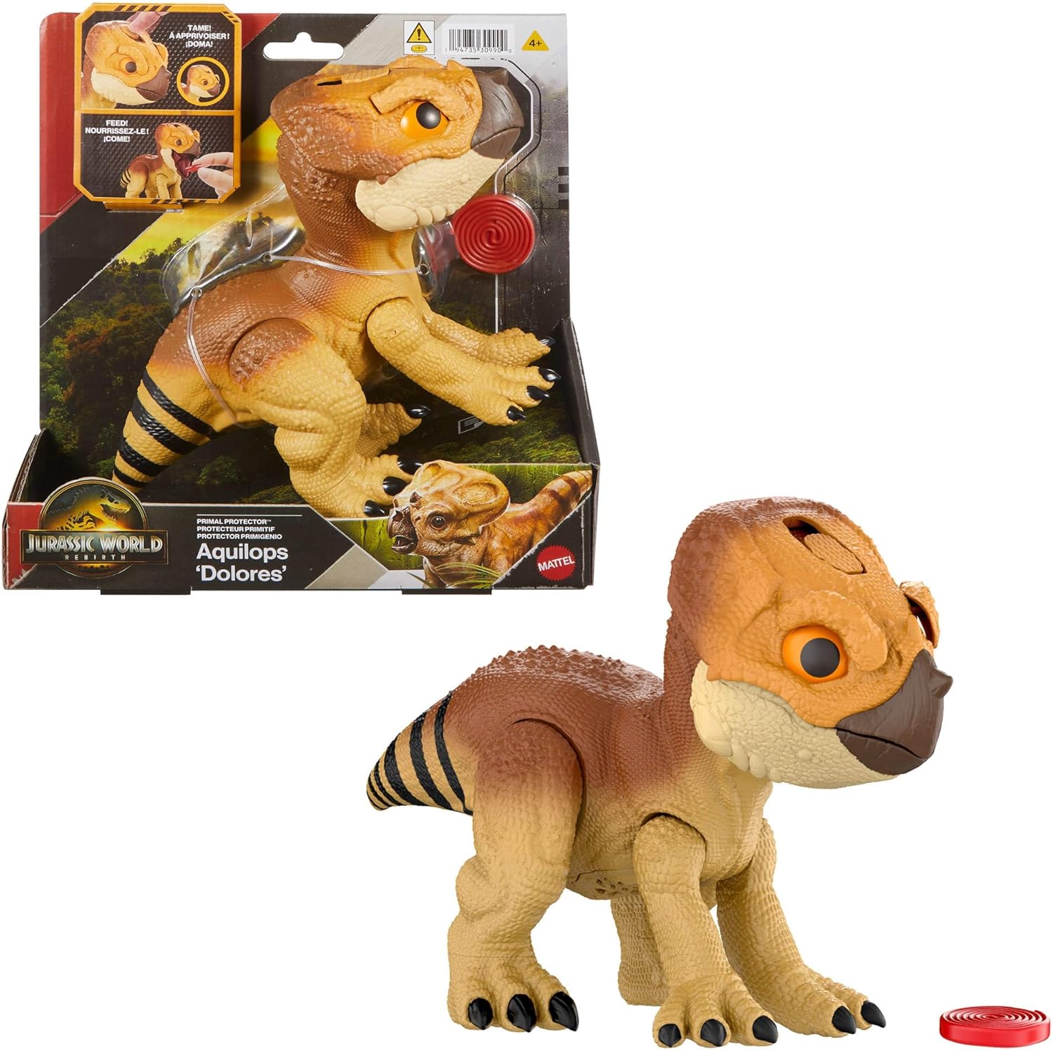 Jurassic World™ Saga Interactive Roar Back Species Plüsch, Spielzeug