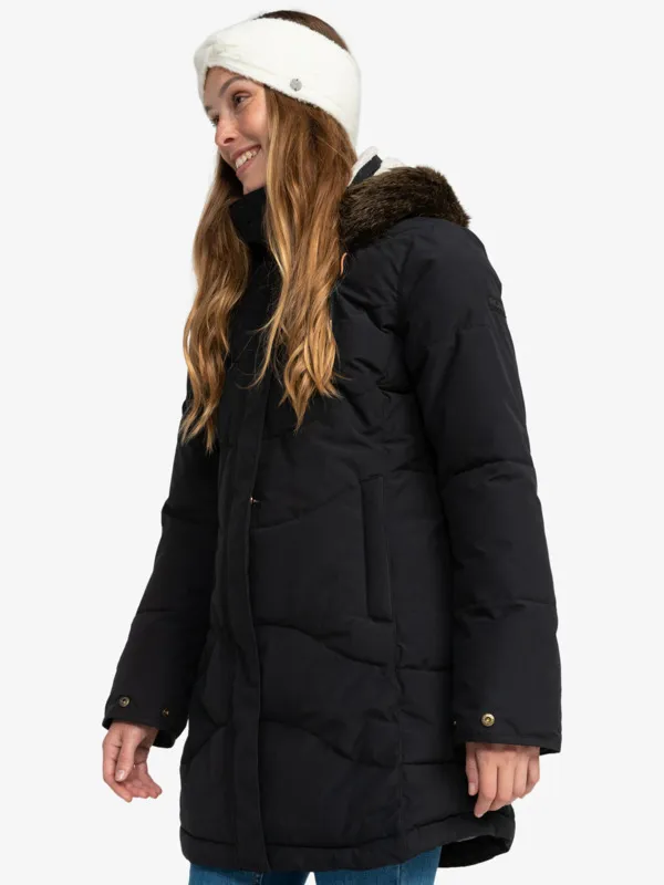 ROXY Ellie - Lange Winterjacke für Frauen GR. L