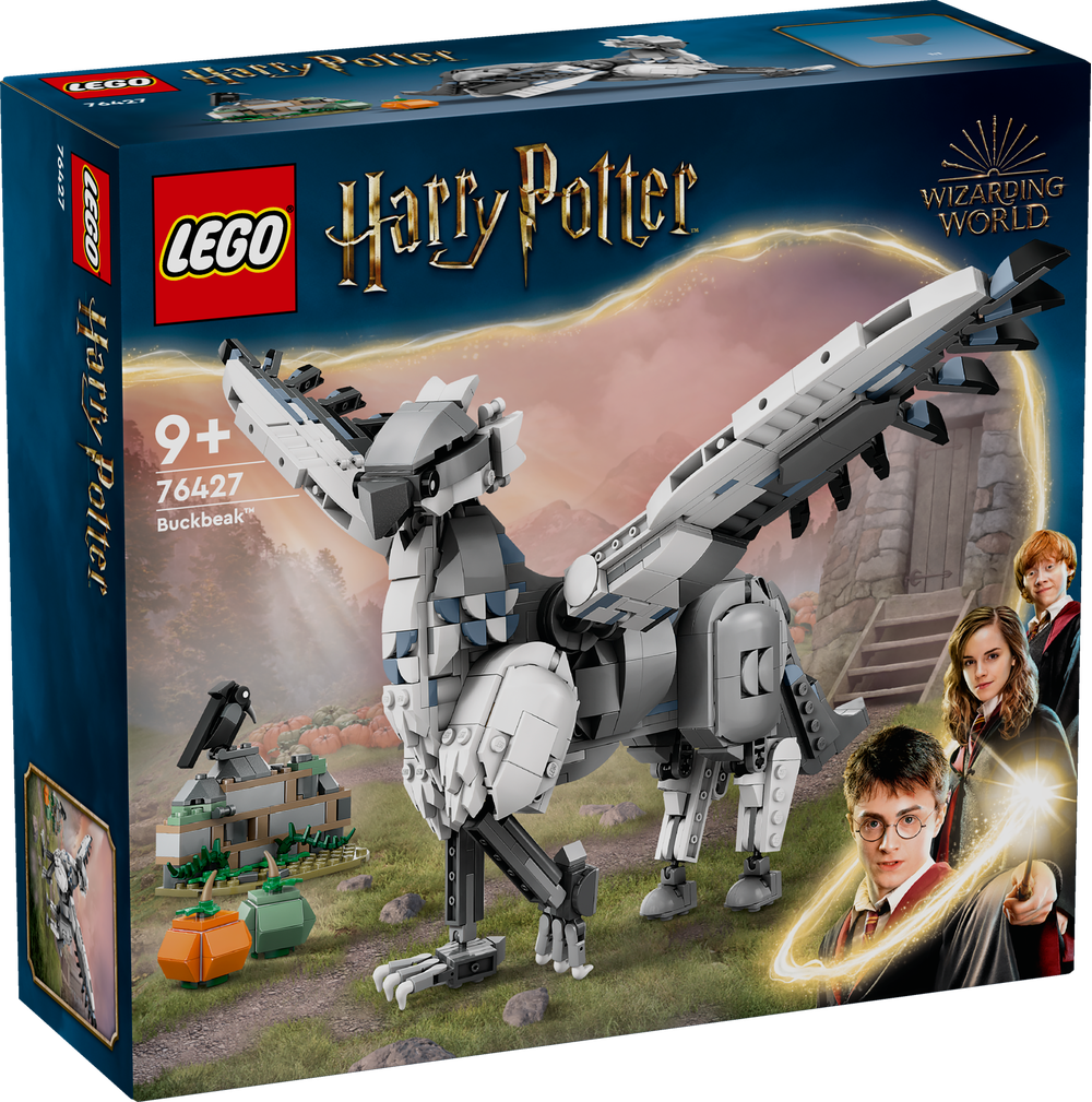 LEGO 76427 Harry Potter™ Hippogreif Seidenschnabel LEGO, 76427, Harry, Potter™, Hippogreif, Seidenschnabel, Person, Gesicht, Kopf
