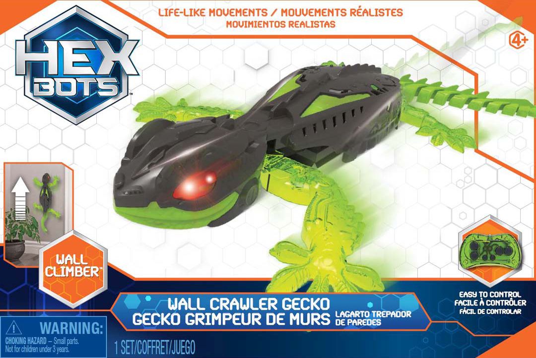 Hexbots Wall Crawler Gecko RC (Wandkriechender Gecko)