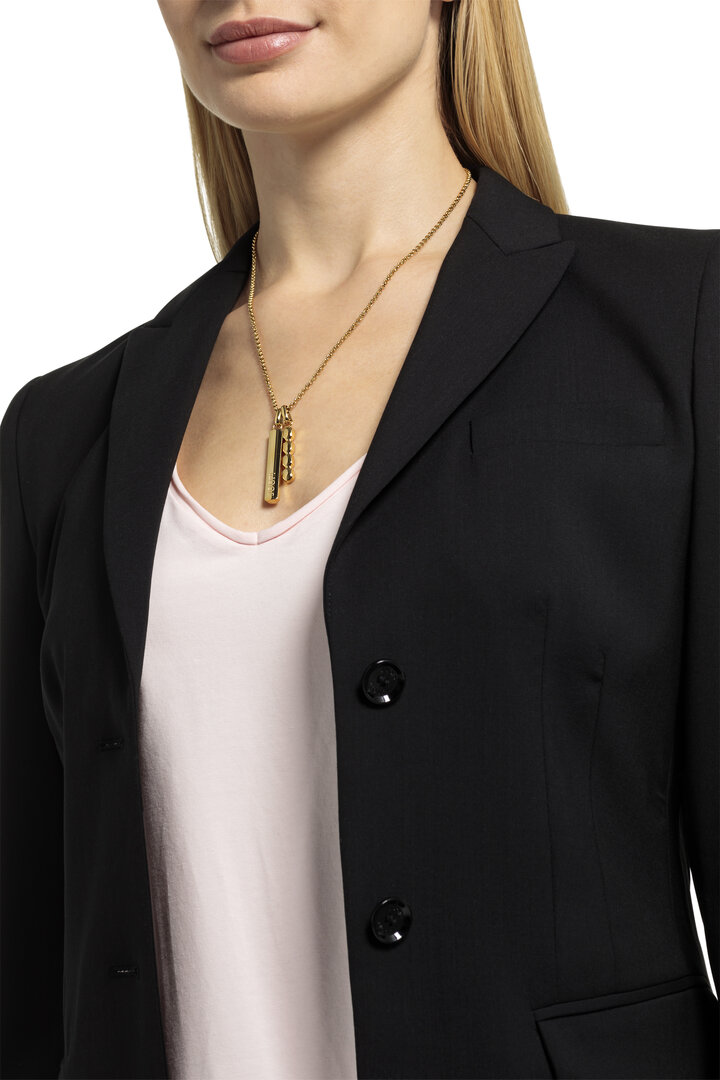 JOOP! Kette Anker Edelstahl Damen Gold 50+5 cm 2035878 Blazer, Mantel, Jacke, Zubehör, Anhänger